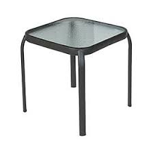 Wilson Fisher Glass Top Side Table Glass Top Side Table Patio Side Table Glass Top