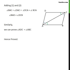 2 Theorem 8 4 We Can Prove Adc Abc Hence Proved Jpg Theorems Parallelogram Equality