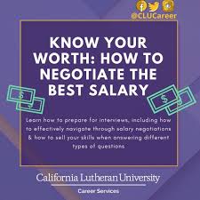 Do you habitually belittle yourself in public, or do you know your own worth? Know Your Worth How To Negotiate The Best Salary Graduate And Professionals Student Council