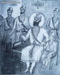 Beautiful Sketch By One Of Our Fans Dhan Dhan Guru Gobind Singh Ji His Chaar Sahibzaade Guru Gobind Singh Beautiful Sketches Teacher Appreciation Crafts