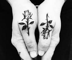 Small Matching Tattoo Ideas Roses
