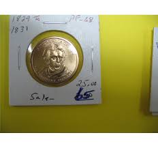 The nordic gold (cuznal) coin is of proof, bu, unc quality. 1829 1831 U S One Dollar Coin Andrew Jackson President