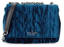 Kate Spade Mini Emelyn Quilted Crushed Velvet Crossbody Bag Shopstyle