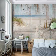 Strandtapete Fototapete Maritim Schlafzimmer Maritim Einrichten Schlafzimmer Gestalten Fototapete Schlafzimmer Schlafzimmer Deko
