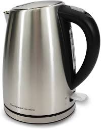 Enjoy cooking with chef proven ergonomic cutlery & kitchen gadgets! Chef Schoice 681 Cordless Electric Kettle Handsomely Crafted In Brushed Stainless Steel Includes Concealed Heating Element Boil Dry Protection And Auto Shut Off 1 7 Liter Silver Amazon Ca Home