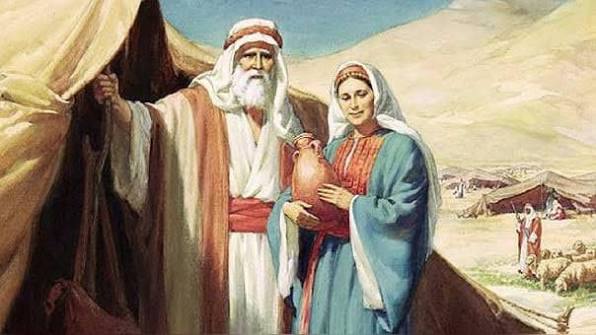 9 de Octubre Festividad Santa Sara. Sara (שָׂרָה) fue la esposa de Abraham  y madre de Isaac mencionada en la Biblia. También era medio hermana de su  esposo (Génesis 20:12) y unos