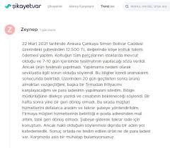 kelebek mobilya ya sikayet ustune sikayet