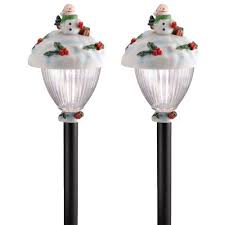 Solar Holiday Led Stake Lights Christmas Pathway Lights Led Christmas Lights Solar Light Crafts