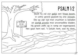 Kleurplaten jarige cijfers verjaardag 1 t m 10. Psalm 1 Vers 2 Kleurplaat Bijbels Opvoeden Nl