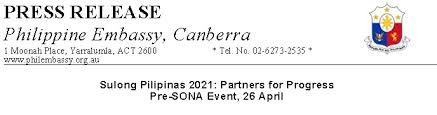 Sarangani town boosts maritime watch vs. Sulong Pilipinas 2021 Partners For Progress Pre Sona Event 26 April Philippine Embassy Of Canberra Australia