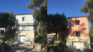 En donnant un coup de jeune à vos murs, vous allez embellir votre maison et retrouver l'aspect d'origine de vos extérieurs. Ravalement De Facade D Une Villa A Valbonne 06 Weber