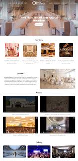 Best Free Banquet Hall Booking Website Templates In 2020 Business Website Design Templates Website Design Booking Website