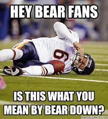 You should be prepared, so here are a litany of chicago bears jokes. Bears Packers Memes
