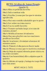 Reto 30 Dias De Amor Propio En 2020 Mejorar Autoestima Amor Propio Bienestar Emocional
