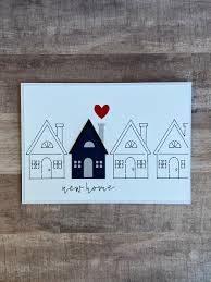 Handmade New Home Greeting Card Handmade Etsy In 2021 Greeting Cards Handmade New Home Greetings New Home Cards