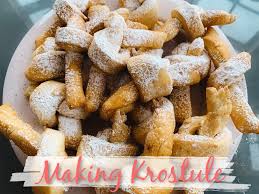 Bake at 375 degrees f (190 degrees c) for 10 to 12 minutes or until the edges are golden and the top s spring back. Croatian Baking Making Krostule Easy To Make So Tasty Visit Croatia