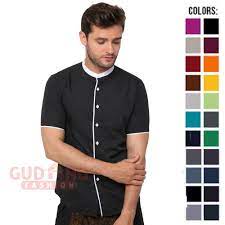 Ingat, first impression itu penting. Baju Koko Kerah Shanghai Slimfit Polos Terbaru Kemeja Formal Muslim Pria Banyak Warna Kmp Comb Shopee Indonesia
