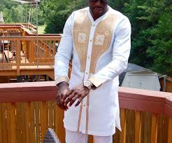 White And Gold Men S African Clothing Ankara Dashiki Men S Wear Fashion Wedding Shirt Pant Suit Cocktai African Shirts African Clothing For Men Dashiki For Men
