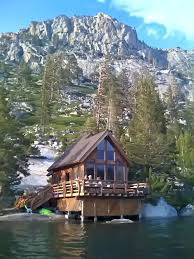Commuter Camping In Lake Tahoe Lake Tahoe Cabin Tahoe Cabin Lake Cabins