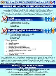 Agensi jawatan kosong jawatan kosong kerajaan. Iklan Pengambilan Aadk Kerja Kosong Kerajaan