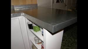 kitchen remodel part 3 zinc counter