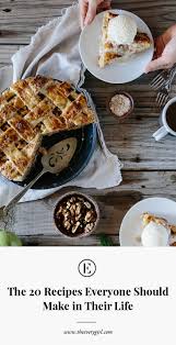 The answer isn't clear, but there's a strong possibility comfort is a major factor. The 20 Recipes Everyone Should Make In Their Life The Everygirl