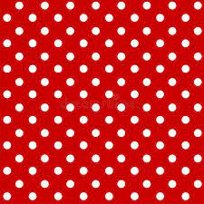 Modern bright lady with beautiful makeup, pink headband and white manicure in polka dot black shirt looking into camera on balcony. Red And White Polka Dot Pattern Seamless Stock Illustration Illustration Of Scrapbook Decorative 163537850