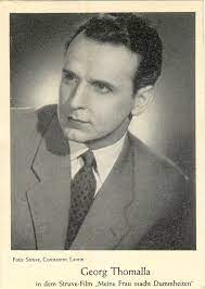 In 1932, he joined a theatrical troupe and, before long, acted on stage in berlin. Georg Thomalla