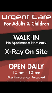 Open Daily 10a 10p Serving All Ages For Injuries And Illnesses Urgent Care Pediatrics Care