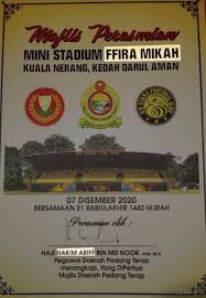 Majlis menandatangani mou bersama pihak uitm. 4 Other Justifications Hakim Ariff Could Have Given For Naming A Stadium Ffira Mikah