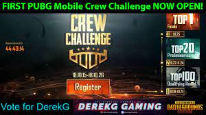 What Is Pubg Mobile Crew Challenge In 0 9 0 Win Awesome Prizes Derekg Youtube