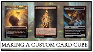 Each week we'll have a new theme for custom designers to use, and the best cards will make the community showcase. I Am Making Custom Cube Cards And Having A Design Contest Youtube