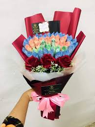 Tutorial gubahan jambangan duit money bouquet arrangement tutorial. Contoh Jambangan Bunga Coklat
