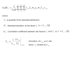 Simple calculations like arithmetic (add/subtract) and logic (true/false). Var Contribution Varc And Marginal Var Mvar Sap Help Portal