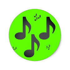 Music Notes Emojis Classic Round Sticker Zazzle Com Music Notes Emoji Round Stickers