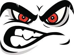 Angry Looking Cartoon Face Looking Straight At You Angry Cartoon Face Cartoon Faces Angry Cartoon
