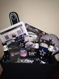 Dallas Cowboys Gift Basket With Game Day Tickets Dallas Cowboys Gift Basket Cowboy Gifts Dallas Cowboys Gifts