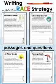 Race Writing Strategy Elementary Writing Lessons Races Writing Strategy Race Writing