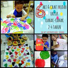 Sebab itu mereka akan lebih aktif dan gemar bermain. Kraftangan Kanak Kanak Art Venture Kids Studio
