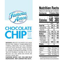 Since 1/3 or.33 of 8 ounces is 2.64 ounces, 2/3 u.s. Buy Famous Amos Cookies In A Cup Bite Size Chocolate Chip 2 7 Oz 1 Count Pack Of 10 Online In Vietnam B00z1p9lq8