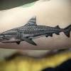 You can move forward to see some more images related to most popular shark tattoo designs: 1