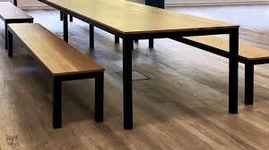 Стол из слэбов с эпоксидной смолой. Office Kitchen Tables Benches