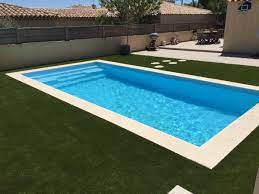 Le volume d'eau total de « lac vert » est de 33 m³. Piscine Coque 7 X 3 50 Details De La Piscine Coque Lac Vert