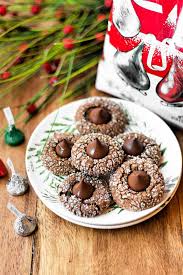 Hershey's kisses always deliver on all three counts; Gingerbread Kiss Cookies Life Love And Good Food
