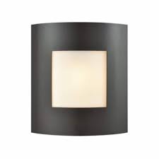 This top selling damp rated design is the perfect fixture for mounting on the sides of your exterior doors entryways. Bella 1 Light Outdoor Wall Sconce In Oil Rubbed Bronze With White Glass 1 Qfc