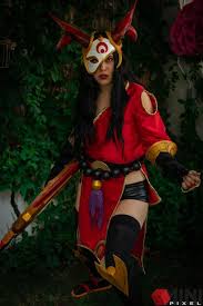 I just really like so here i made blood moon sivir from league, hope you all enjoy! Blood Moon Sivir Costume Etsy