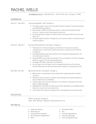 Contracts Specialist Resume Examples And Tips Zippia