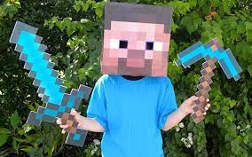 Minecraft basteln austrucken / minecraft bastelbogen zum ausdrucken : Minecraft Steve Kostum Selber Machen Maskerix De Kostum Selber Machen Kind Kostume Selber Machen Minecraft Kostum