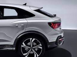2020 Audi Q3 Sportback Shows There S No End To The Crossover Coupe Craze Carscoops Audi Q3 Audi Audi Suv