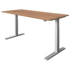Schreibtisch in nussbaum selbst gestalten | schreibtische bei mycs deutschland. Hammerbacher Xmka19 Schreibtische Gunstig Online Kaufen Office Discount